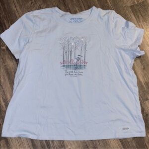 Lot of 3 XXXL LIFE IS GOOD tees 
Like new